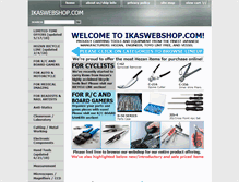 Tablet Screenshot of ikaswebshop.com
